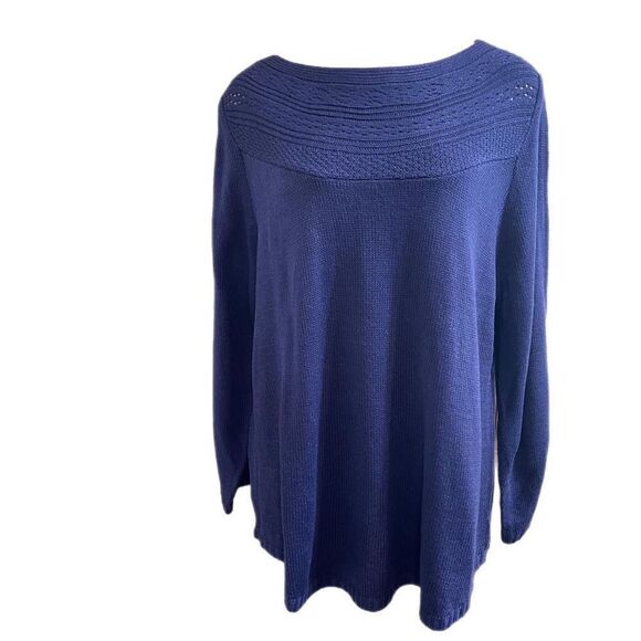 NWT Lane Bryant Purple Sweater Plus Size 18/20 New - Picture 1 of 8